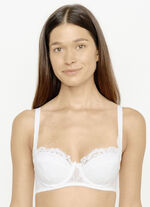 Susa Dirndl-BH mit Außenträgern WEISS