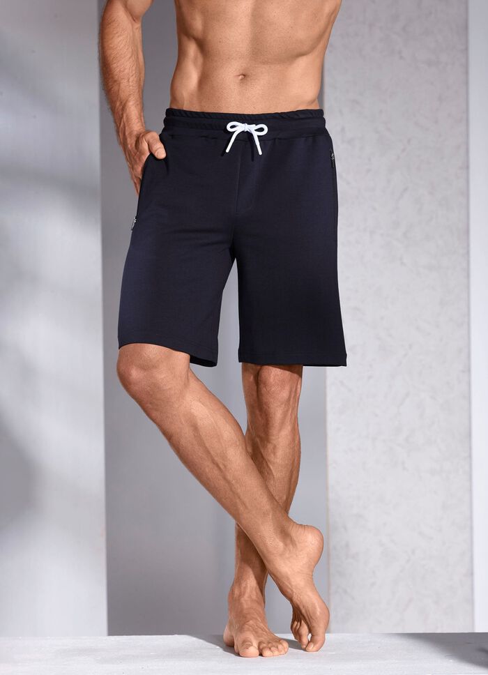 Shorts mit Baumwolle MARINE