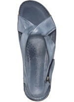 Gemini, bequeme Damen-Sandalen, Weite G, mit Gummizug JEANS
