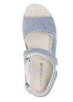 Waldläufer Sandalette mit effektvoller Prägung DENIM