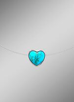 Herz-Anh&auml;nger mit T&uuml;rkis 