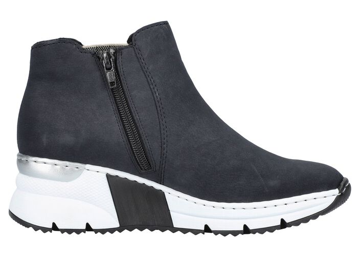 Rieker, modische Damen-Boots, Weite G, mit Rei&szlig;verschluss 