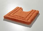 Badgarnitur mit rutschhemmender R&uuml;ckseite MANDARINE