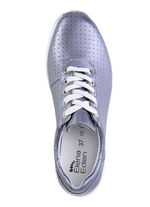 ELENA EDEN Sneaker mit Zierperforation STAHLBLAU