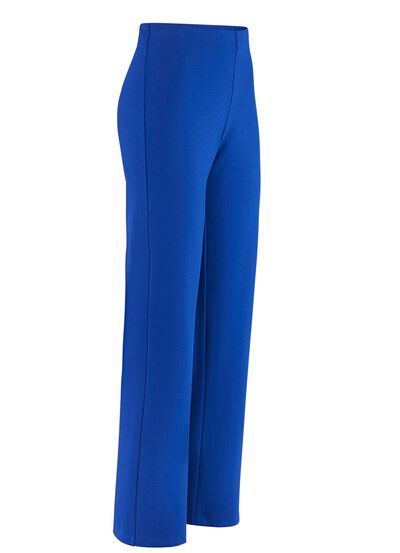 Jerseyhose mit ausgestellter Fu&szlig;weite 