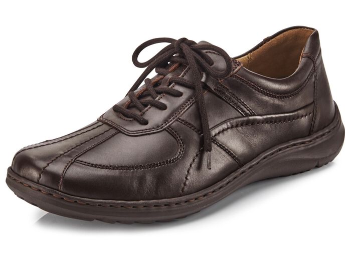Waldl&auml;ufer, bequeme Herren-Schn&uuml;rschuhe, Weite H, mit herausnehmbarem Fu&szlig;bett 