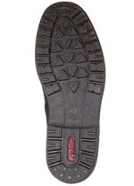 Rieker Schn&uuml;r-Boot mit Warmfutter aus Lammfell und Pl&uuml;schmaterial 