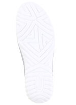 ELENA EDEN Sneaker aus genarbtem Kalbleder WEISS