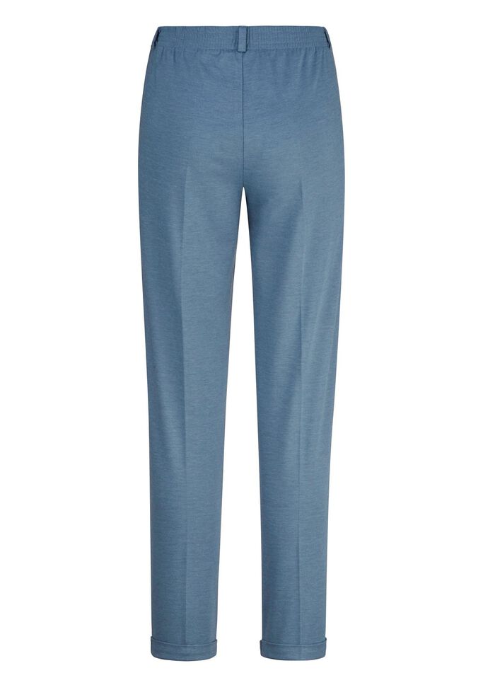 Hose mit r&uuml;ckw&auml;rtigem Dehnbundeinsatz 