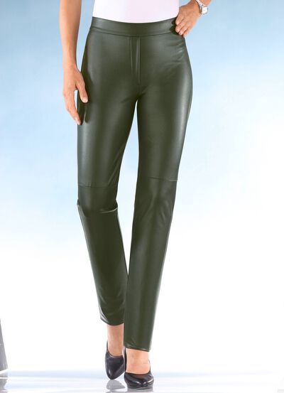 Hose aus softem Nappaleder-Imitat 