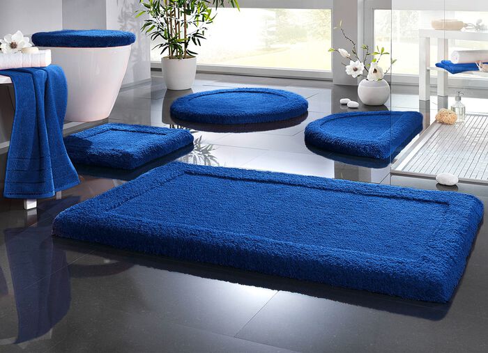 Premium Badgarnitur Superfine Microfaser DUNKELBLAU