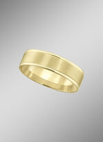 Breiter, massiver Trauring, glänzend/mattiert 