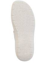 Pantolette mit glänzendem Schmuck WEISS