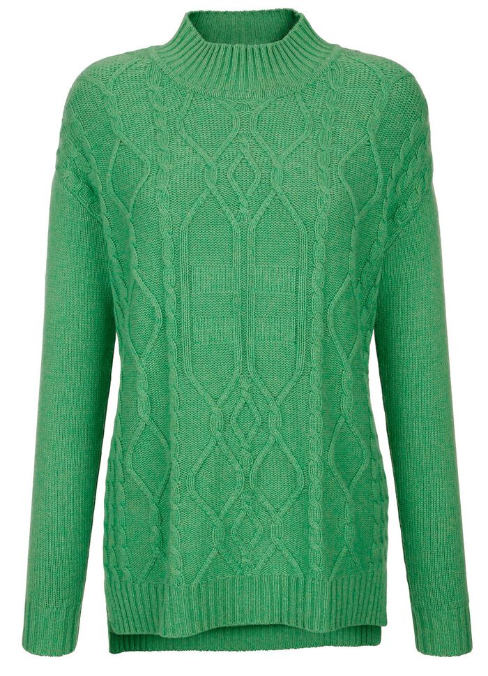 Pullover mit Schurwolle und Kaschmir  