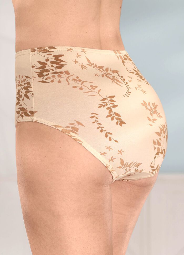 Sechserpack Slips mit Druckdessin 