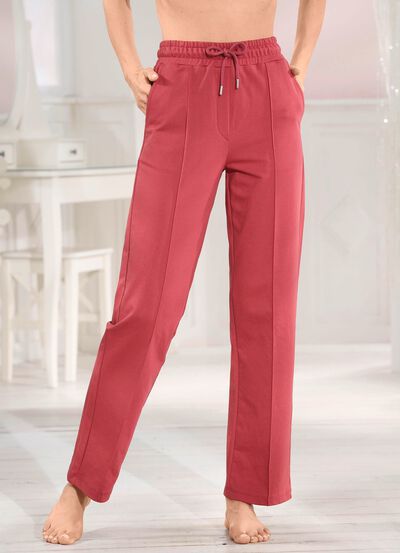 Bequeme Hose mit breitem Dehnbund 