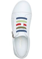 Andrea Conti Sneaker mit bunten Gummib&auml;ndern WEISS