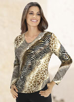 Pullover in Feinstrick 