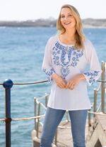 Tunika mit toller Stickerei 