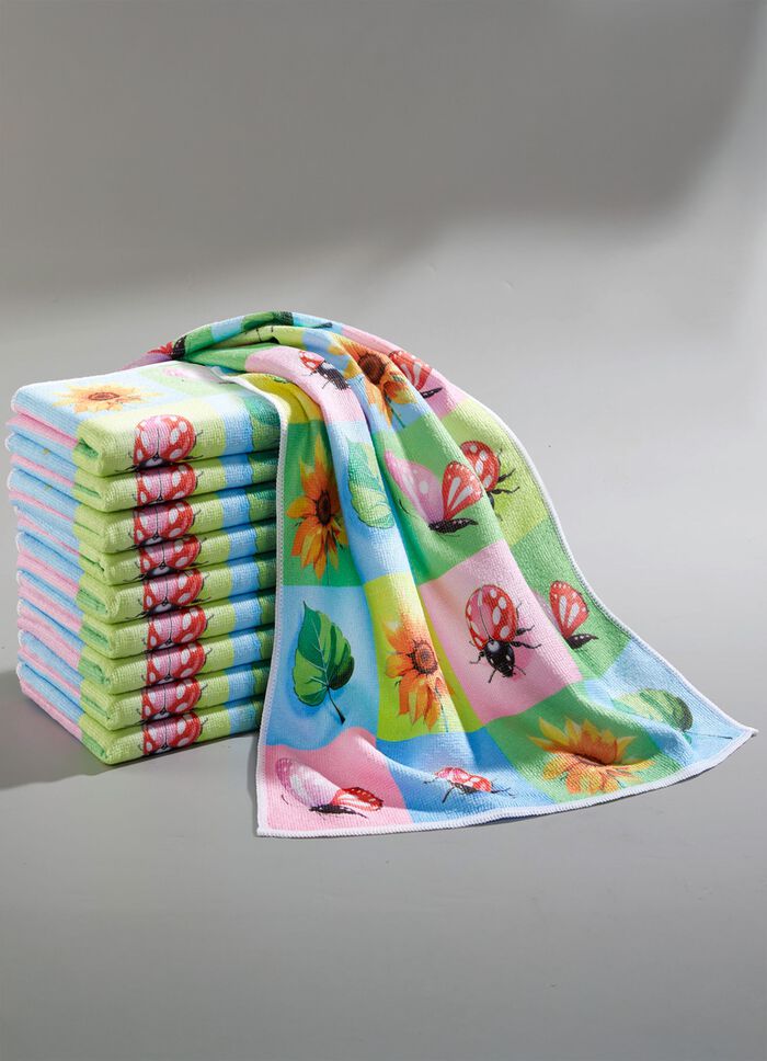 Mikrofaser-Geschirrt&uuml;cher, 10-teilig 