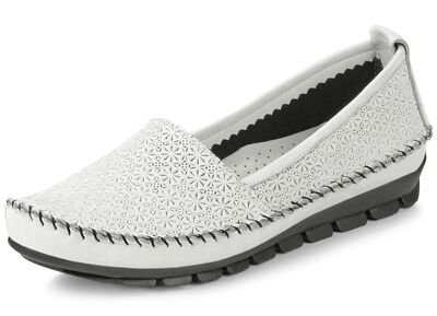 Gemini Mokassin-Slipper mit toller Pr&auml;gung 