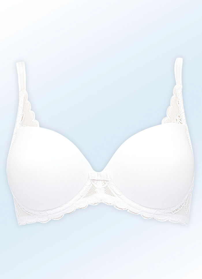 Triumph-Amourette-Bügel-BH mit vorgeformten Cups WEISS