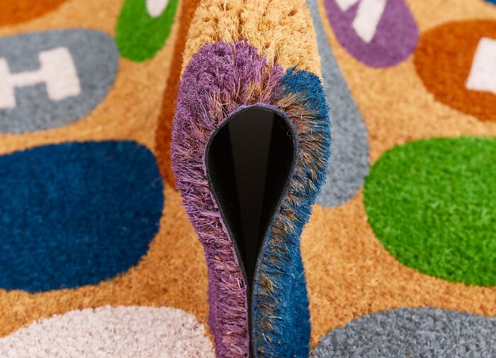 Fußmatte aus echten Kokosfasern 