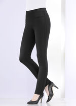 Hose mit schmaler Beinweite SCHWARZ