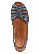 Gemini, klassische Damen-Sandaletten, Weite G, aus Leder 