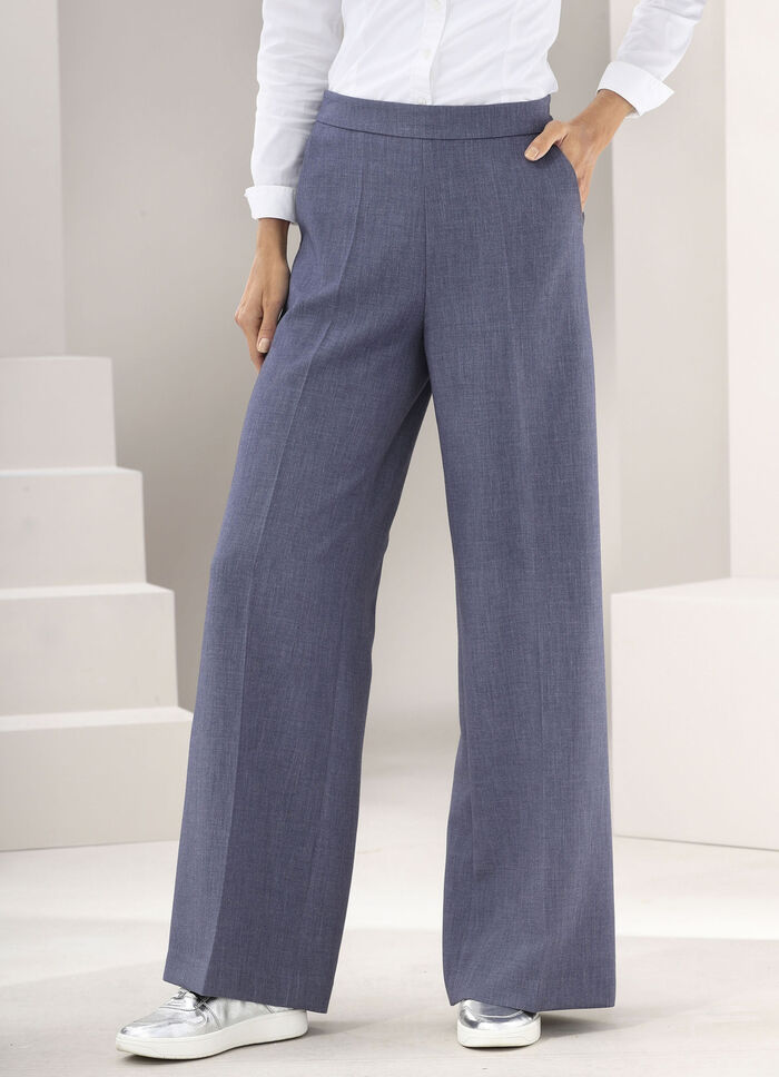 Hose in modischer Weite MARINE MELIERT