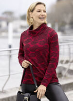 Pullover in Feinstrick