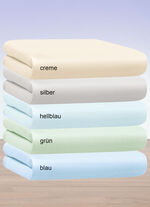 Kuschelige und warme Winterflausch-Spannbetttücher CREME