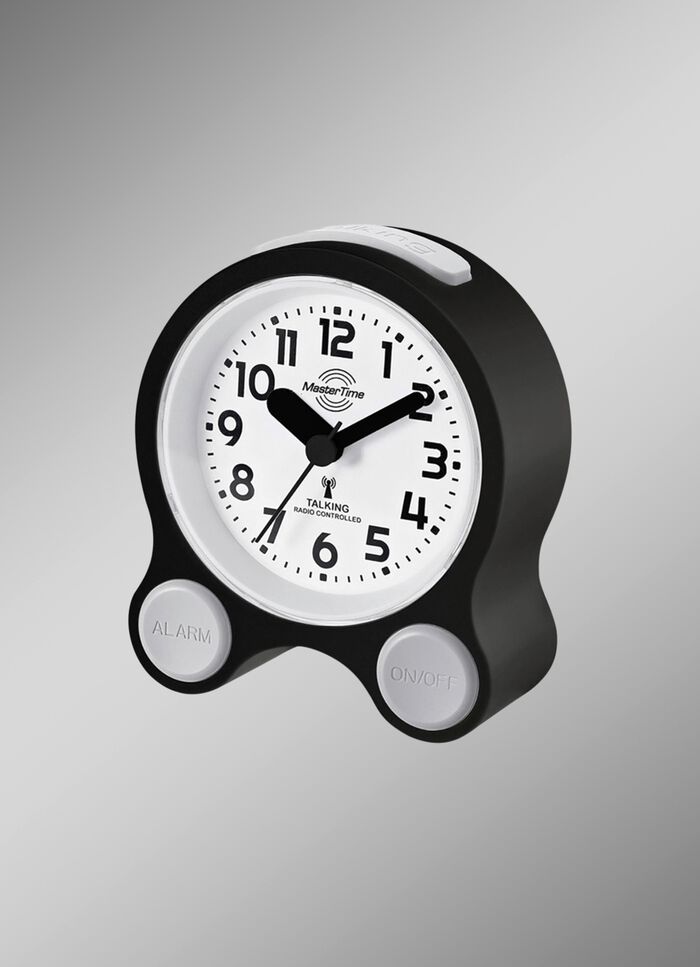 Funk-Wecker Master Time MTC-71031-12B mit Sprachfunktion 