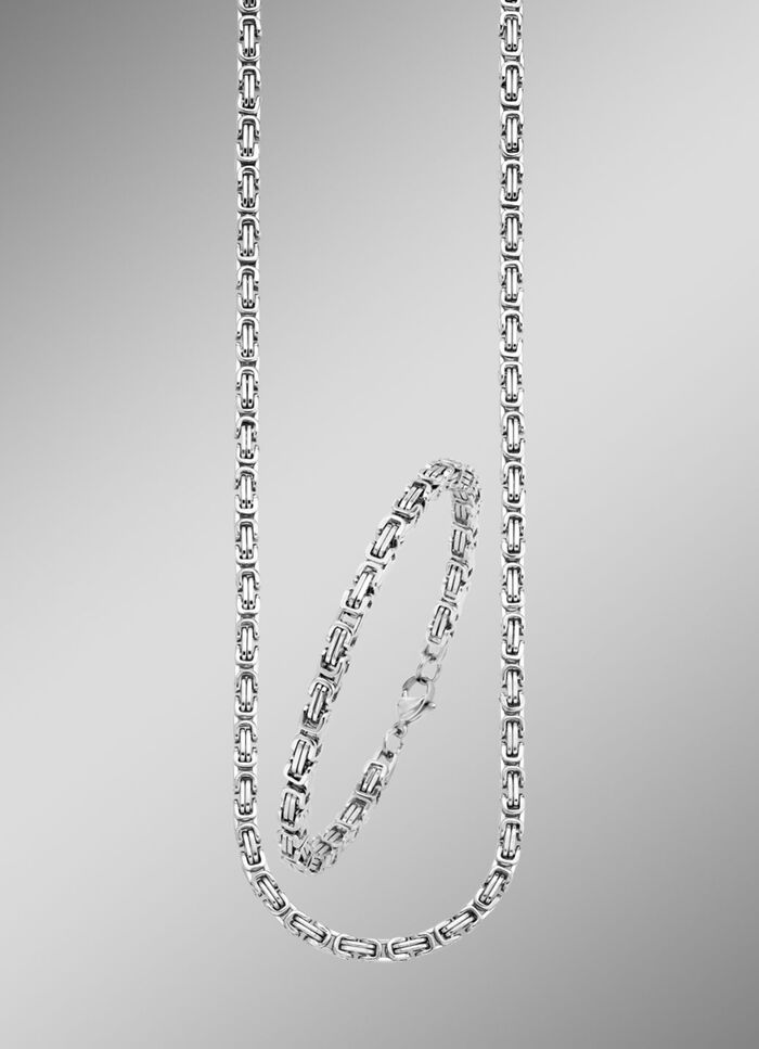 Zeitlose und kraftvolle K&ouml;nigsketten-Garnitur 