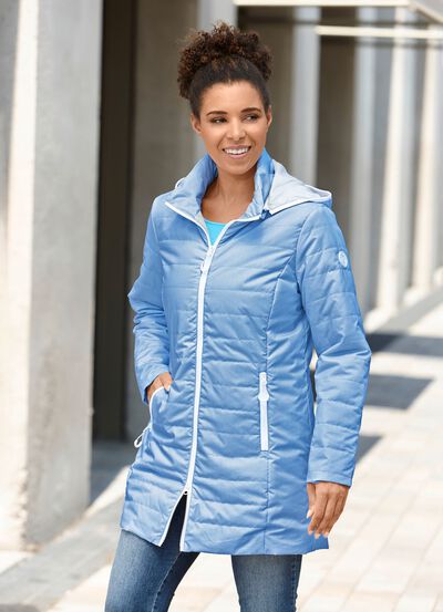 Jacke mit apartem Minimaldessin 