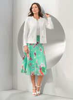 Blusenjacke mit Rei&szlig;verschluss 