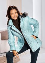 Jacke mit figurfreundlicher L&auml;ngssteppung seitlich GLETSCHER