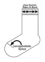 6 Paar Wohlf&uuml;hl-Socken SCHWARZ