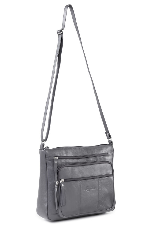 Laurina, Tasche, Damen, mit verstellbarem Umhängeriemen GRAU