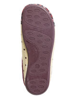 Laurina, klassische Damen-Hausschuhe, mit herausnehmbarem Fußbett ECRU-BUNT