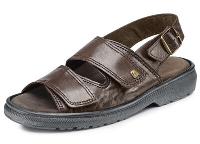 Bequeme Herren-Sandalen, Weite K, mit herausnehmbarem Fußbett  Bequeme Herren-Sandalen, Weite K, mit herausnehmbarem Fußbett