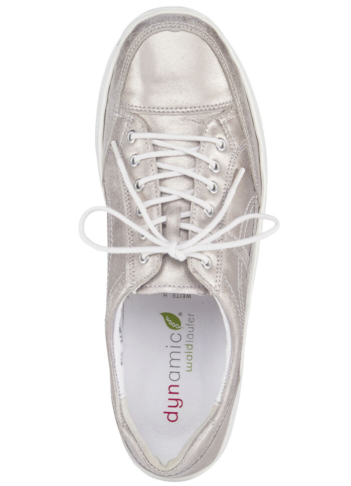 Waldläufer, bequeme Damen-Schnürschuhe, Weite H, Sohle mit Abrollfunktion CHAMPAGNER