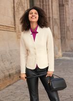 Blusenjacke mit Schulterpolster 