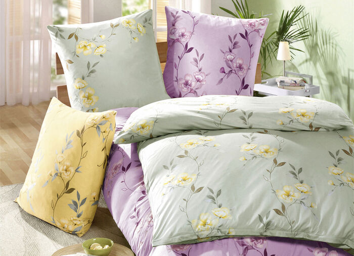 Bettwäsche-Garnitur von "Irisette“ 