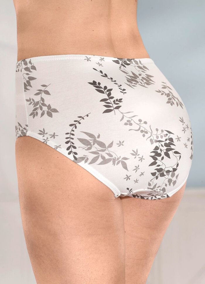 Sechserpack Slips mit Druckdessin 