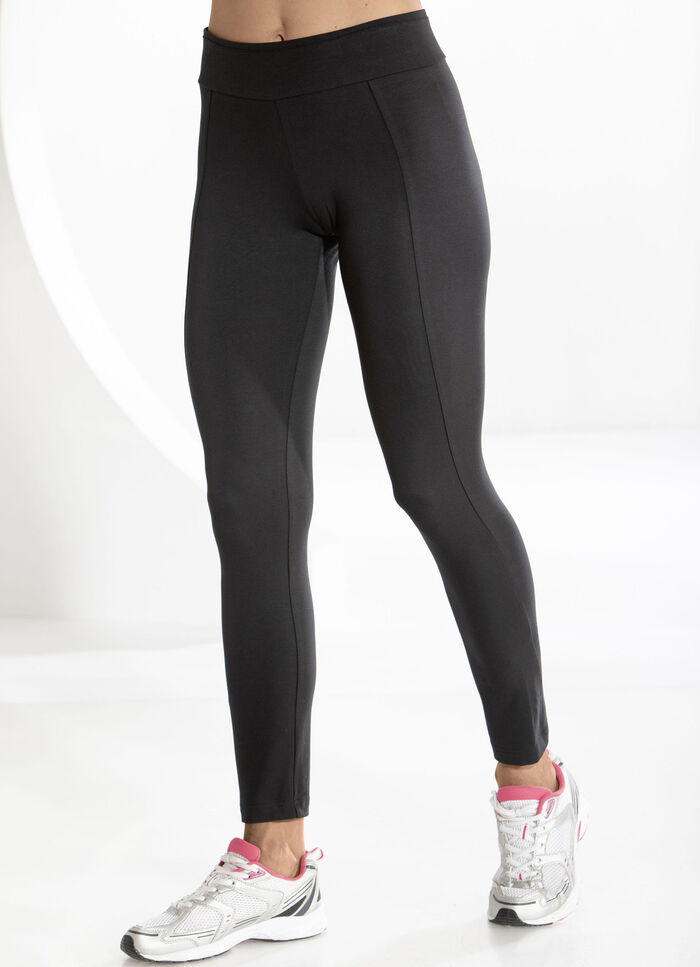 Leggings von „Plantier“ in 3 Farben SCHWARZ