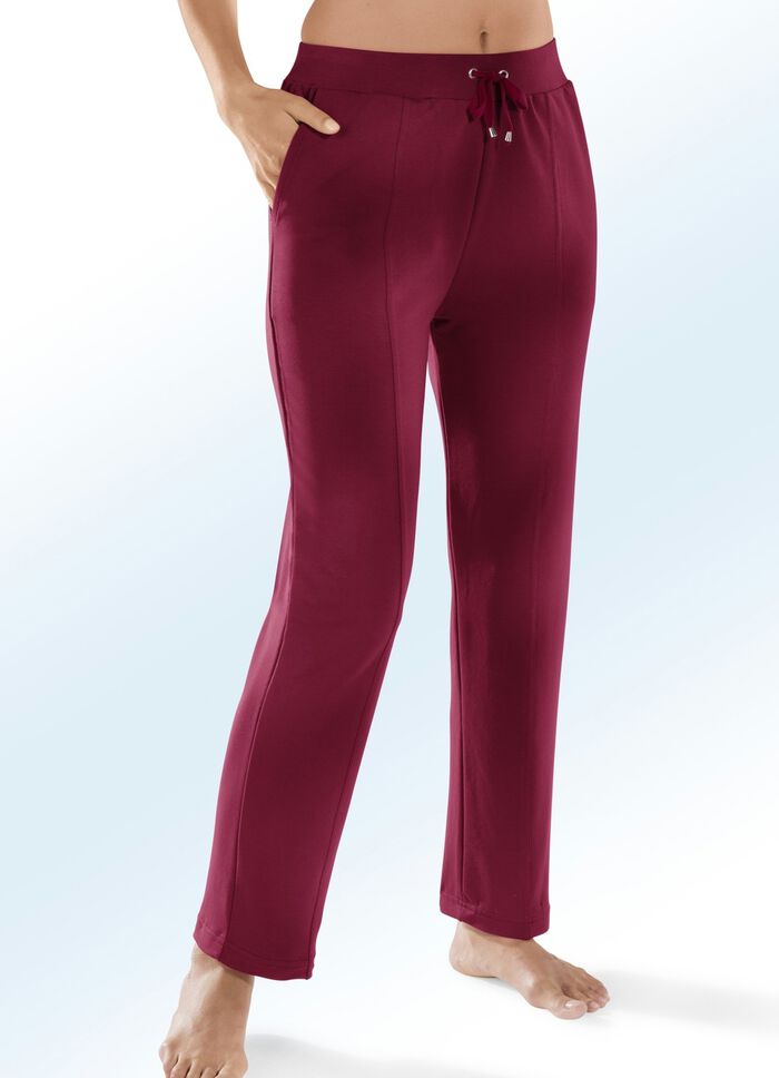 Bequeme Hose mit breitem Dehnbund BORDEAUX