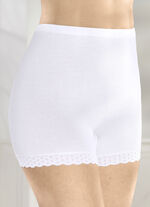 Viererpack Schl&uuml;pfer mit Elastikspitze 