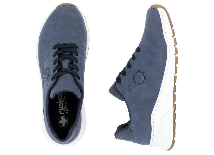 Rieker Schnür-Sneaker mit Wechselfußbett JEANS