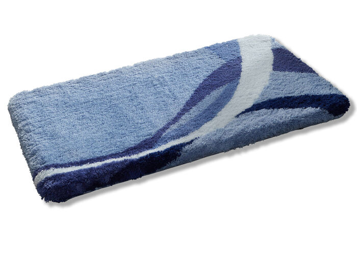Badgarnitur von Kleine Wolke mit rutschhemmender Rückseite BLAU